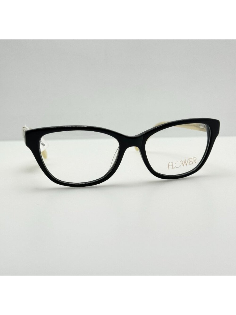 Flower 6002 001 Black Eyeglasses Eye Glasses Frames 52-16-135